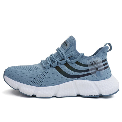 Women Sneakers New Mesh Breathable White Running Platform Shoes Comfortable Outdoor Sports Men Brand Shoes Tenis Masculino