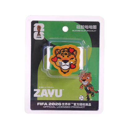 FIFA 2026 World Cup Mascot Silicone Slap Bracelets Fashion Wristband Toys Unisex Casual Jewelry Accessories for Men Women