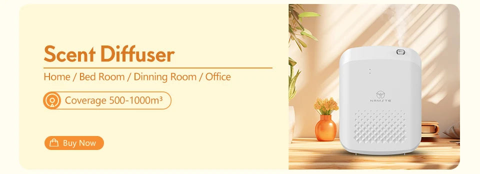 NAMSTE Smart Aroma Diffuser Hotels professional Fragrance Diffuser 1000m³ Large Room Aroma Machine With Fan Bluetooth ControlGoWisse.com