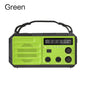 Portable Solar Hand Crank AM/FM Radio for Survival,Rechargeable Battery Powered Radio,USB Charger,Flashlight,Reading Lamp