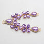 1 pcsOf Fashionable Rhinestone Metal Slipper Chains And Bread Shoes Bikini Women's Shoes Metal Slippers Women's Open Toe