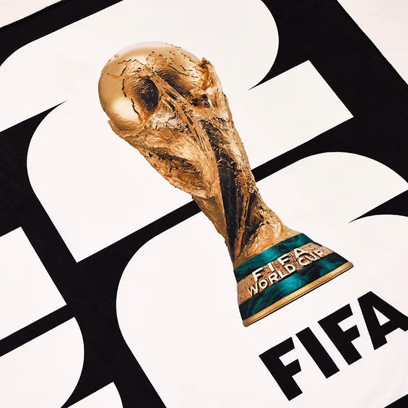 FIFA 2026 World Cup Microfiber Quick-Dry Beach Towel, Hooded Poncho Bathrobe for Swimming, Absorbent Changing Robe for Men Women