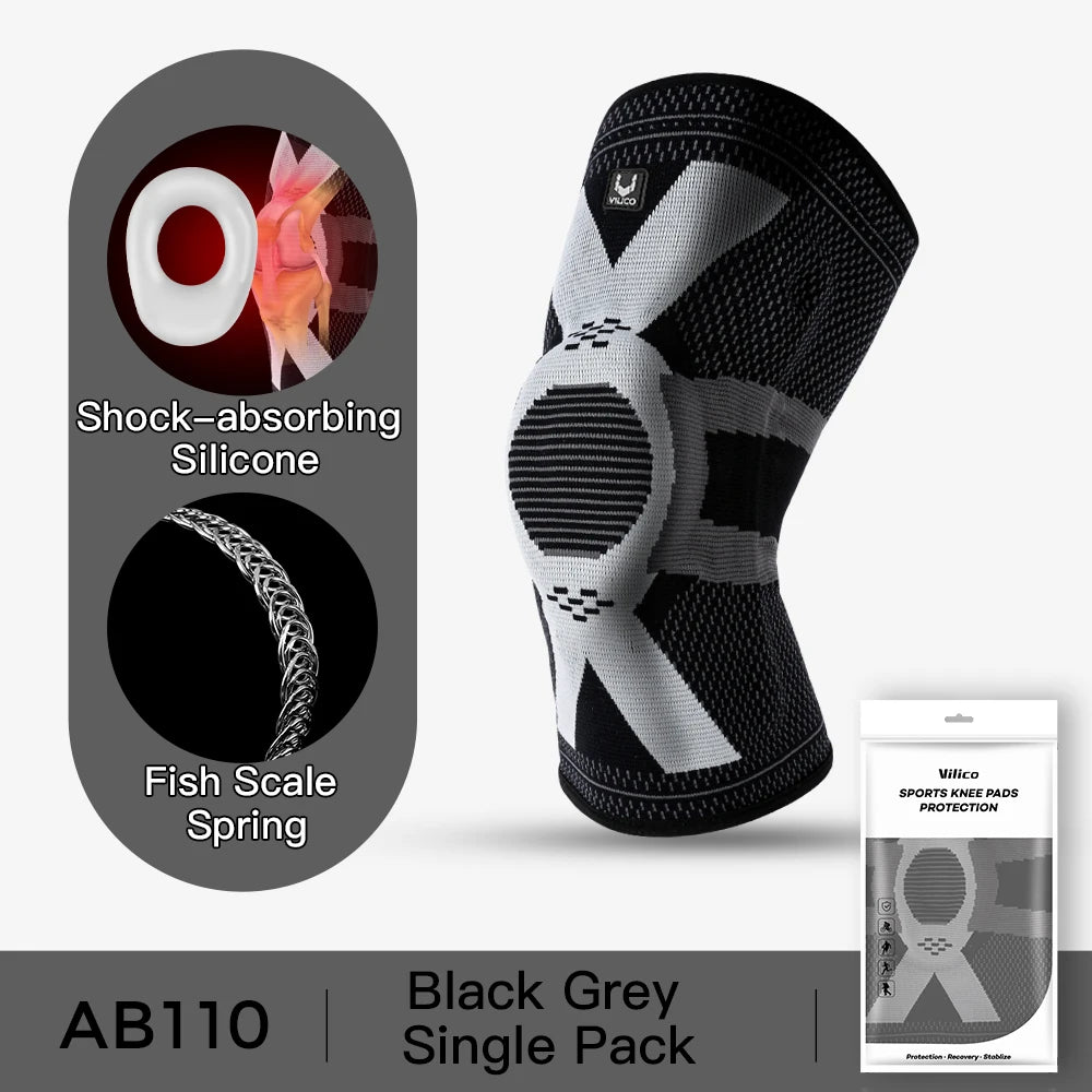 1 piece of compression knee pad, suitable for protecting men and women while running, knee support compression sleeve, sports an