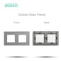 BSEED EU Standard Wifi Socket Smart Plug Function Part Only Power Monitor Timing Smart Home Alexa Voice Control  Bule Backlight