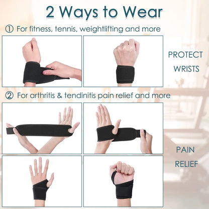 1PC Wrist Wraps for Carpal Tunnel Relief Adjustable Wrist Support Thumb Brace for Sports Protecting Joint Pain Relief