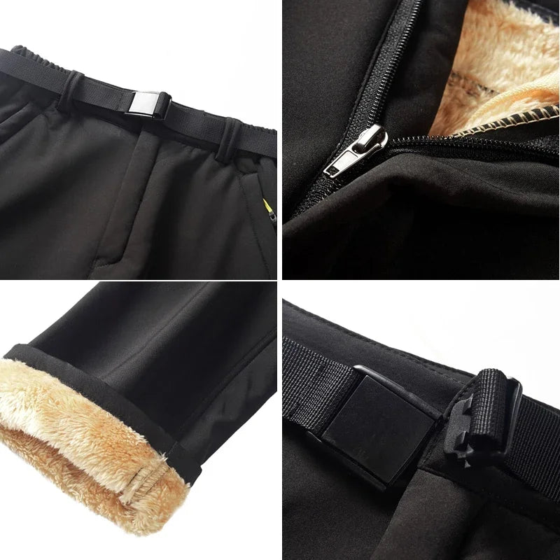 Winter High Quality Ski Pants For Men Women Outdoor Windproof Waterproof Warm Snow Trousers Outdoor Snowboarding Trekking Pants