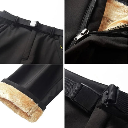 Winter High Quality Ski Pants For Men Women Outdoor Windproof Waterproof Warm Snow Trousers Outdoor Snowboarding Trekking Pants