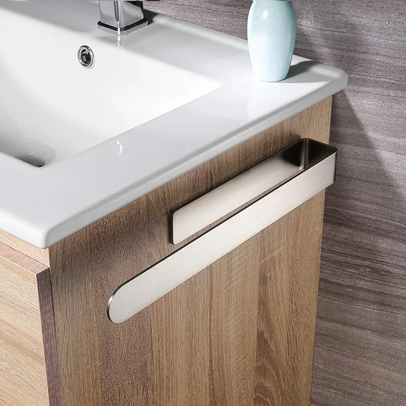 Towel Rack Non-punched Towel Rack Bathroom Rack Self-adhesive Bathroom Kitchen Towel Hand Towel Rack Household Items