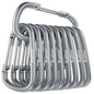 carabiner keychain camping equipments gear accessories tactical accessory edc tool outdoor survival equipment fishing gadgets
