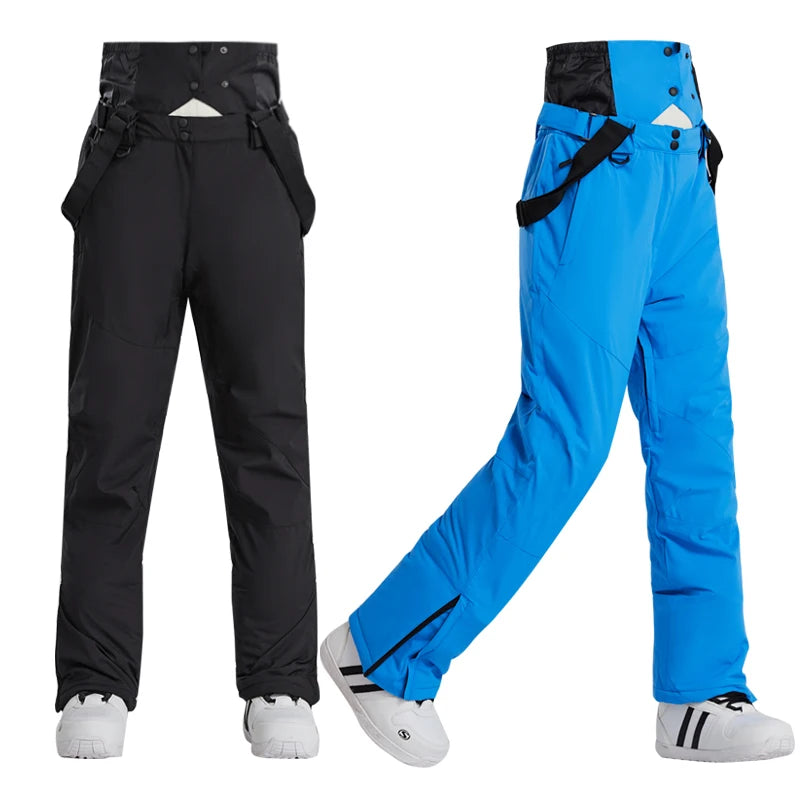 Ski Suit Men And Women Super Warm Thicken Waterproof Windproof Winter Snow Suits Skiing And Snowboarding Jackets + Pants Brands