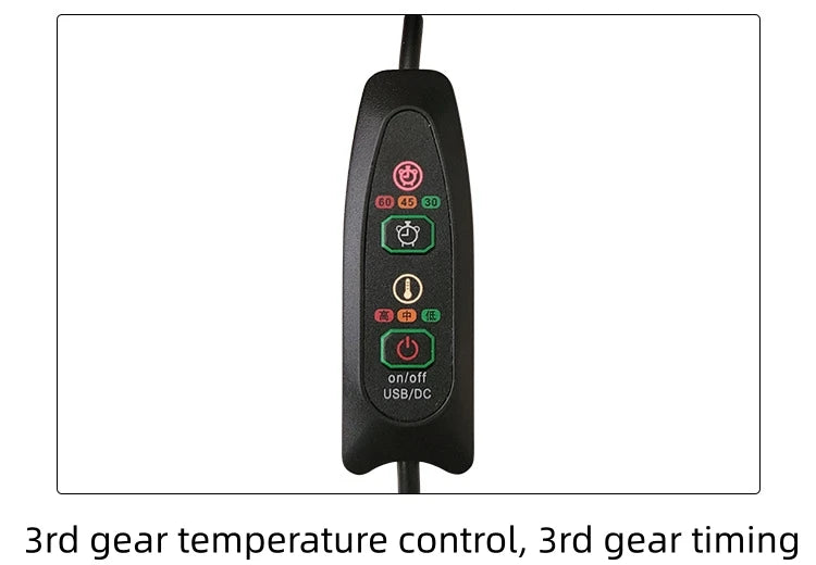 USB Electric Heater Foot Warmer Charging Power Fleece Cartoon Cat Warm Foot Cover Feet Heating Pads For Home Bedroom Sleeping