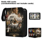 2026 World Cup Football Star Ronaldo Messi Mbappé 400/900pcs Album Book Folder Card Slots Collections Zipper Card Binder Holder
