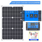 Off-Grid Power Bundle: 6000W Bendable Solar System with MPPT Controller & Hybrid Inverter for Cabins/Vans