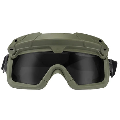 Sports Sunglasses for Men Women 2 Modes Airsoft Goggles Riding Eye Protection for Hiking Paintball Hunting Gear