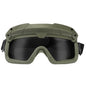 Sports Sunglasses for Men Women 2 Modes Airsoft Goggles Riding Eye Protection for Hiking Paintball Hunting Gear