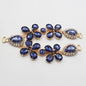 1 pcsOf Fashionable Rhinestone Metal Slipper Chains And Bread Shoes Bikini Women's Shoes Metal Slippers Women's Open Toe