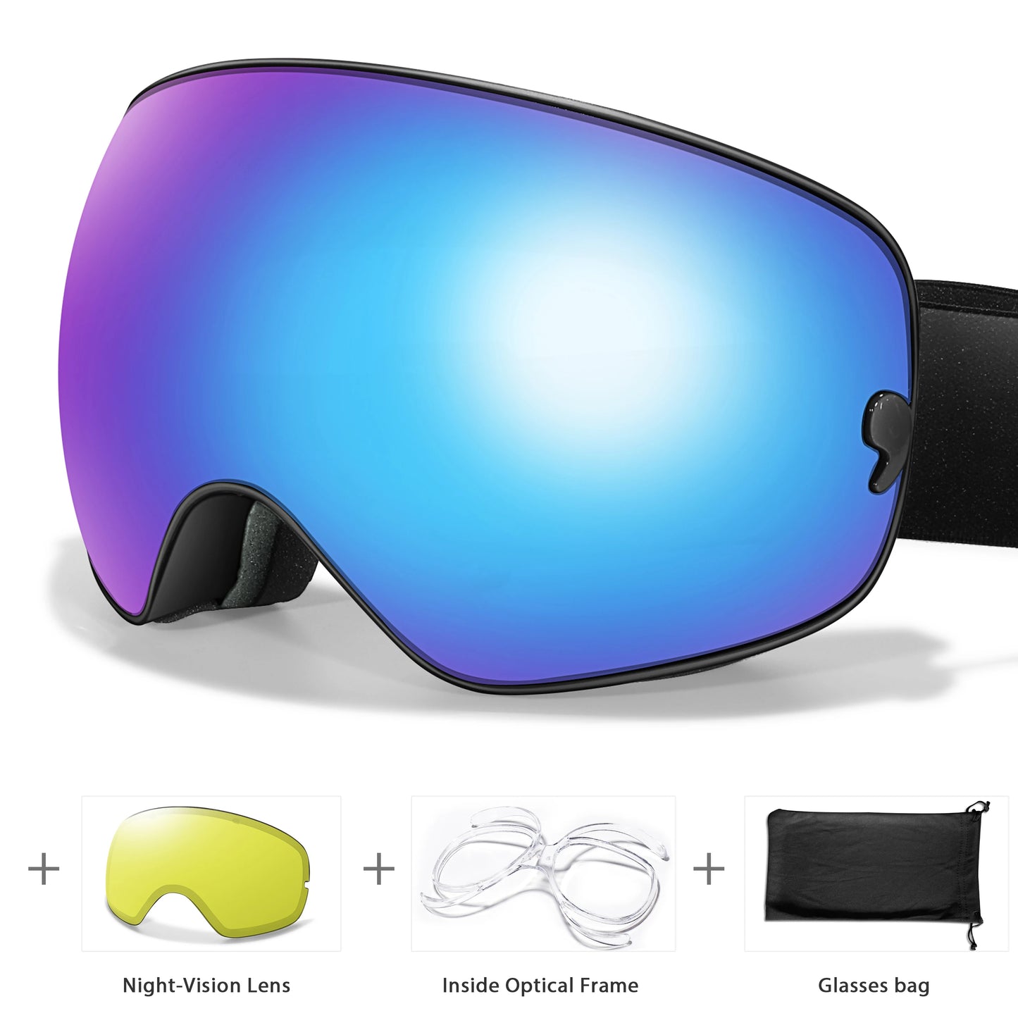 Classics Ski Goggles Double Layers Anti-fog Big Ski Glasses UV400 Skiing Mask Snowboard Men Women Winter Sports Snow Goggles