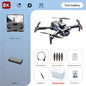 Popular S1S drone 8K high-definition dual camera brushless motor four axis foldable obstacle avoidance aircraft children's toy