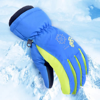 Outdoor Sport  Skiing Gloves Windproof Men Women Kids Winter Warm Ski Gloves Mittens Waterproof Skiing Breathable Air S/M/L/XL