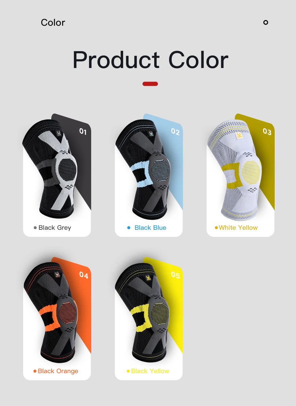 1 piece of compression knee pad, suitable for protecting men and women while running, knee support compression sleeve, sports an