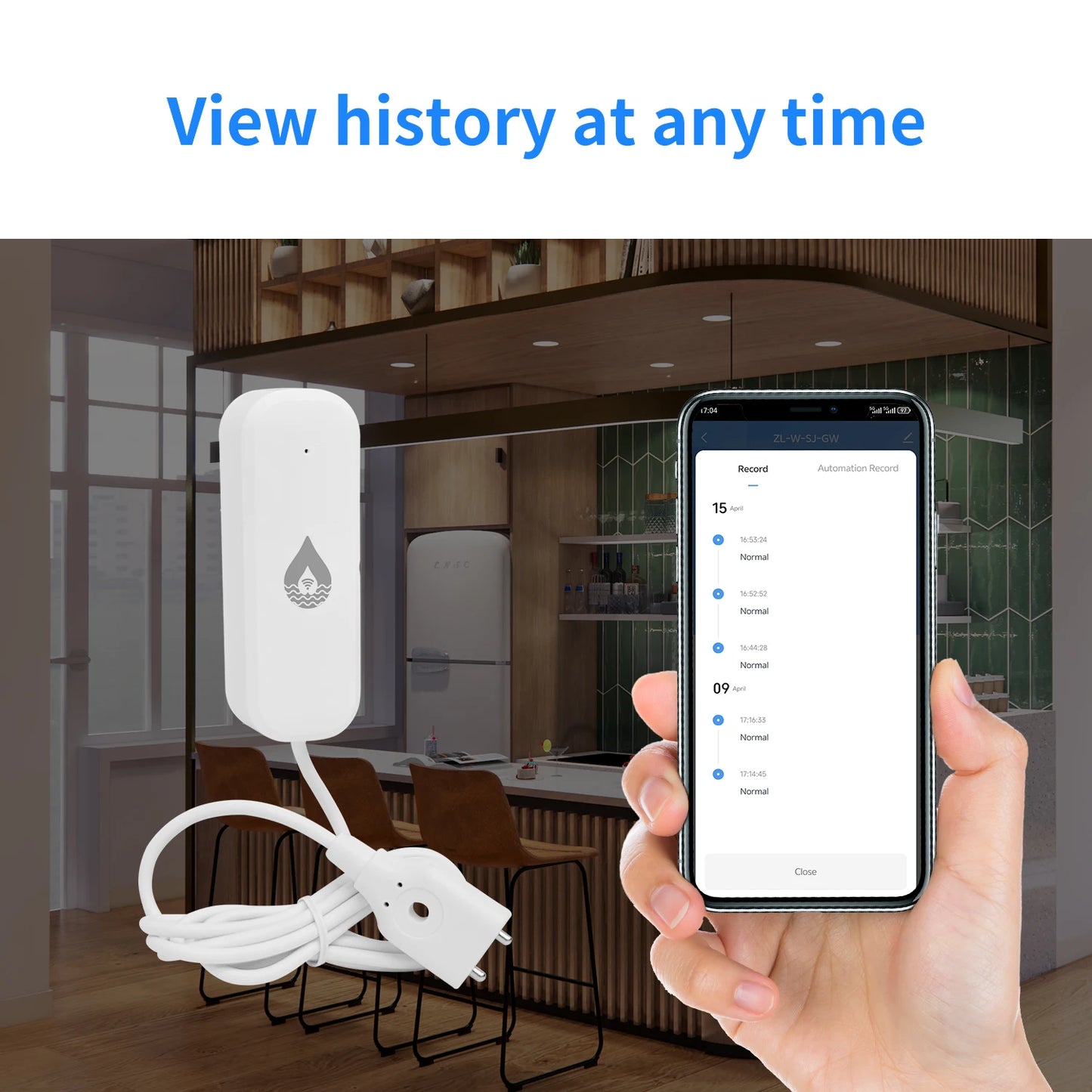 Tuya WiFi/Zigbee Water Leakage Alarm Sensor Smart Home Flood Leak Detector Smart Life Products App Remote Monitoring