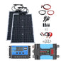 10V 220V 2000W Flexible Solar Panel System 12V Battery Charger Controller 4000W Inverter Kit Complete For Home Outdoor Capming