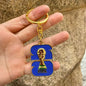 2026 FIFA World Cup Enamel Metal Keychain, UV Printed Soccer Key Ring, Football Fan Souvenir, Car Bag Pendant, Sports Gift