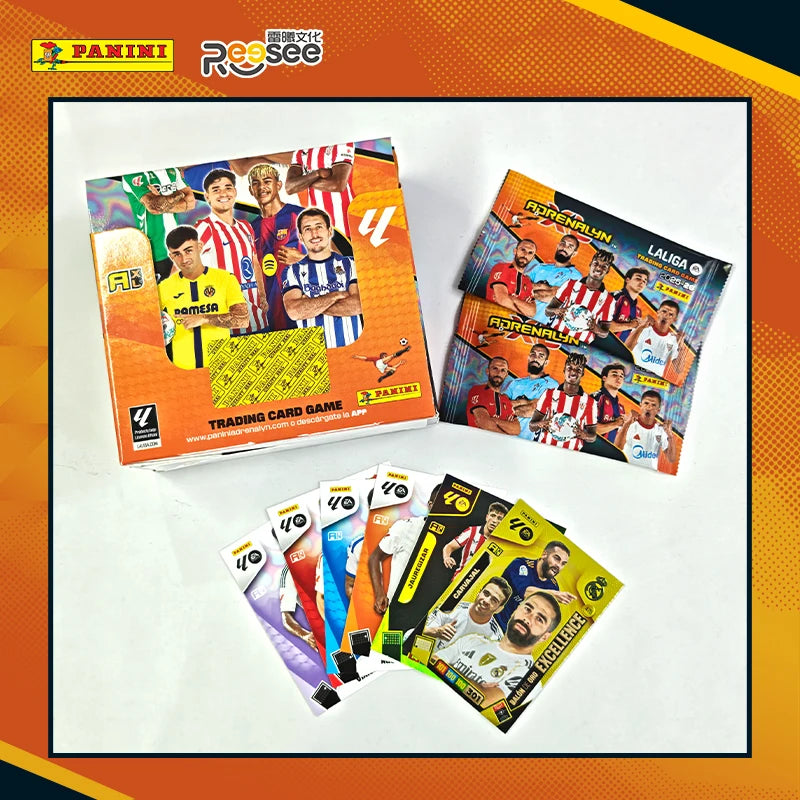 Genuine Panini 2026 La Liga Soccer Trading Cards World Cup Football Collectible Cards