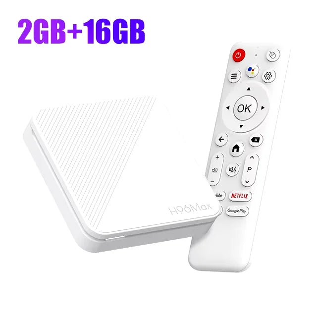 Newest H96 MAX H313 Smart TV Box Android 14 2GB 8GB 16GB Wifi6 BT 4K HD Google Voice Media Player AV1 Set Top BoxStreaming & Home Media PlayersGoWisse.com