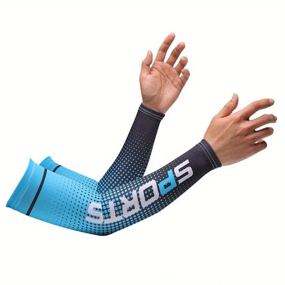 UV protection arm cooling sleeve for sports - stay cool and protected while running, fishing, cycling