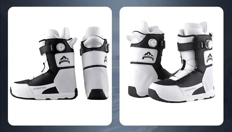 Adult Winter Ski Shoe 2025 New Women Outdoor Sports Snowboarding Boots Men Warm Breathable Waterproof Cold Resistant Snow Shoes