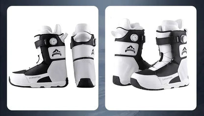 Adult Winter Ski Shoe 2025 New Women Outdoor Sports Snowboarding Boots Men Warm Breathable Waterproof Cold Resistant Snow Shoes