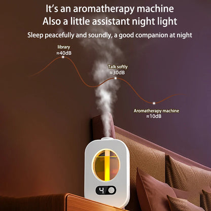 Automatic Diffuser Aromatherapy Machine Air Fragrance Air Freshener Toilet Bathroom Aroma Essential Oil Dispenser HumidifierUltrasonic DiffusersGoWisse.com