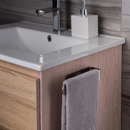 Towel Rack Non-punched Towel Rack Bathroom Rack Self-adhesive Bathroom Kitchen Towel Hand Towel Rack Household Items