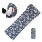 Outdoor Sleeping Pad Camping Inflatable Mattress Built-in Pump Ultralight Air Cushion Travel Mat With Headrest For Travel Hiking
