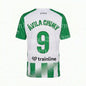 2026/27Men Green White Striped Soccer Jersey Short Sleeve Quick Dry Football Shirt Breathable Sports Shirt Team Training Uniform
