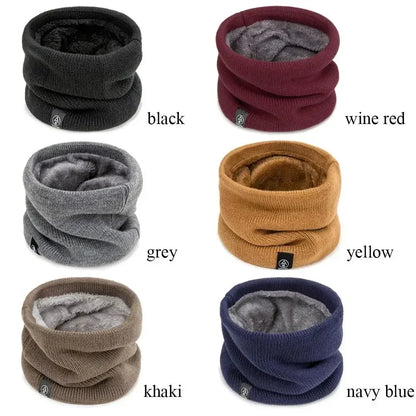 Fleece Neck Gaiter Windproof Warm Face Scarf for Men Women Winter Balaclava Tube Scarf Cold Weather Outdoor Ski Mask Hood