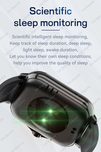 Outdoor Sports Smart Watch Wireless Calling Information Reminder Wallpaper Change Men's and Women's Waterproof Smartwatch 2025