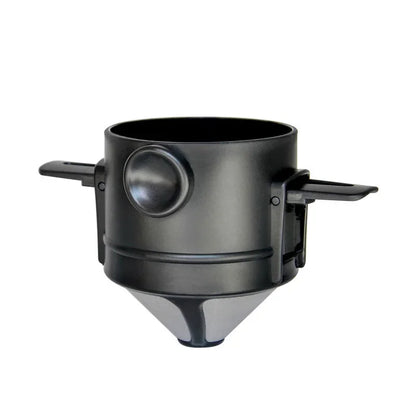 Foldable Coffee Filter for Office Home Travelling Portable Drip Coffee Maker Stainless Steel Reusable Pour Over Coffee Dripper