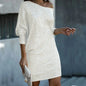 Sequin Summer Dresses Women Mini Off Shoulder Spring Maxi Party Prom Dress Night High Waist Streetwear Sexy Elegant Vestidos