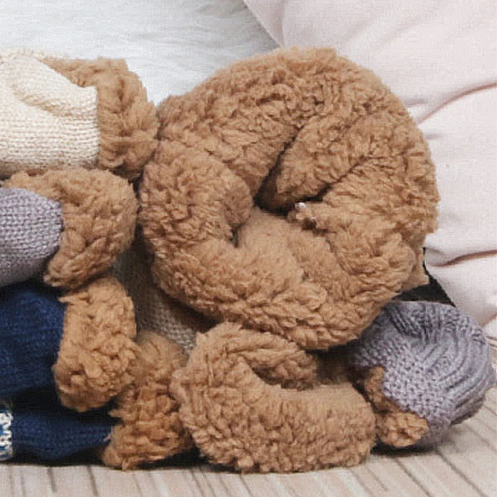 Men Women Winter Indoor Home Slippers Socks Non Slip Bedroom Sleeping Sock Warm Thermal Slipper Socks Soft for Christmas