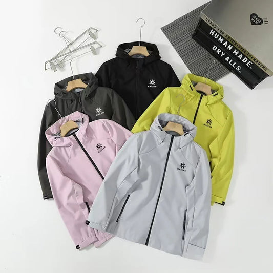 Kailas25 new outdoor function three-proof couple hooded zipper soft shell men's and women's jackets