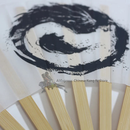 Tai Chi Dragon Bamboo Chinese Tai Chi Fans Kung fu Martial arts Training Fan