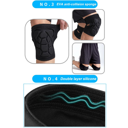 1Pair Breathable Anti-slip Elbow Knee Pads Mountain Bike Cycling Protection Dancing Knee Brace Support MTB Knee Protector Ride