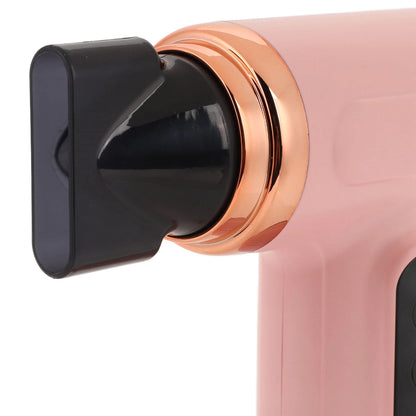 Hot and Cold Air Hair Dryer 15000mAh 200W Lightweight Multi Modes Portable Hair Dryer Ergonomic Grip with Nozzle for Travel