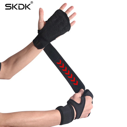 SKDK Factory Direct Sales Diving Cloth Sports Fitness Gloves Palm Guards Gloves Wrist Guards Silicone Non-slip Hand Guards