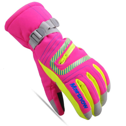 Outdoor Sport  Skiing Gloves Windproof Men Women Kids Winter Warm Ski Gloves Mittens Waterproof Skiing Breathable Air S/M/L/XL