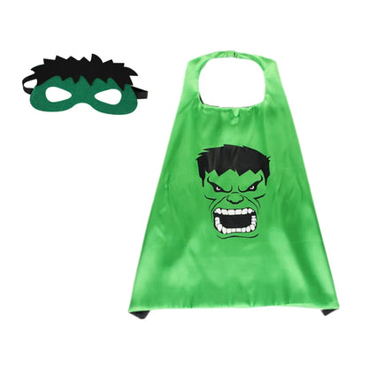 Superhero Capes for Kids 3-10 Year Old Boy Gifts Boys Cartoon Dress Up Costumes Party Supplies Easter Gifts