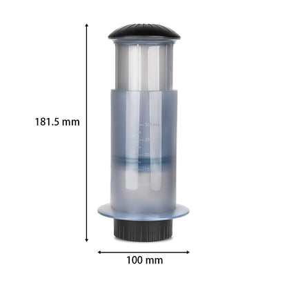 300ml AeroPress Machine Espresso Coffee Maker Portable Cafe French Press Coffee Pot With Filter Paper Kit Bar Set with Grinder