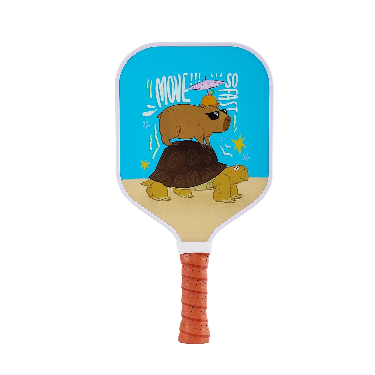 Kid Pickleball Paddle Little Mermaid Astronaut Galaxy Pickleball Paddle Lightweight Honeycomb Core Pickleball Gifts for Children